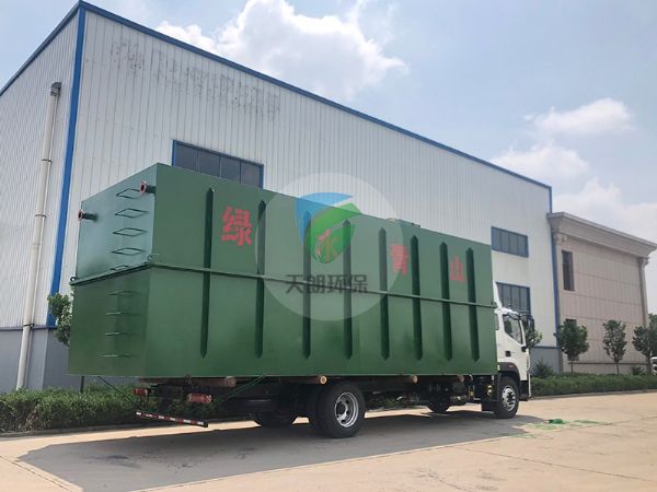 美麗鄉(xiāng)村，綠水青山，發(fā)往重慶污水處理設(shè)備。